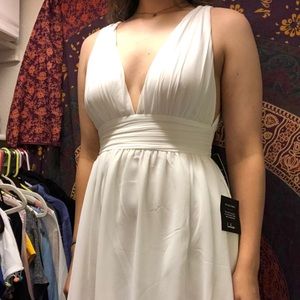 White dress